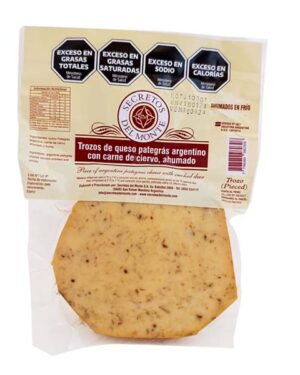 queso pategras con carne molida de ciervo, vito box