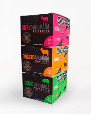 latas secretos del monte, vitobox, carnes ahumadas