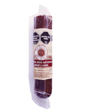 salame jabali y ciervo, embutido seco, secretos del monte
