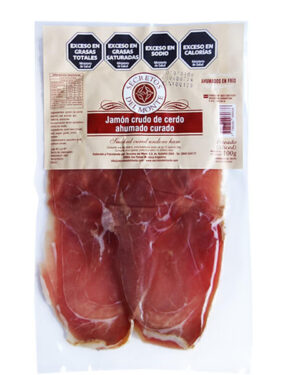 Jamón Crudo Ahumado, jamón crudo de cerdo ahumado
