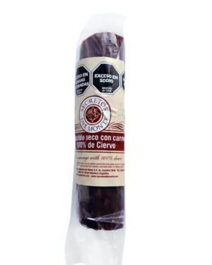salame de ciervo, picado fino