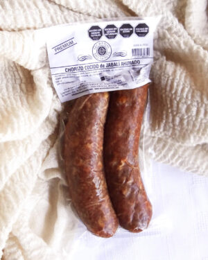 Chorizo Cocido de Jabalí Ahumado