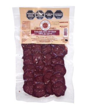 salame 100% Ciervo en rodajitas, listo para comer!